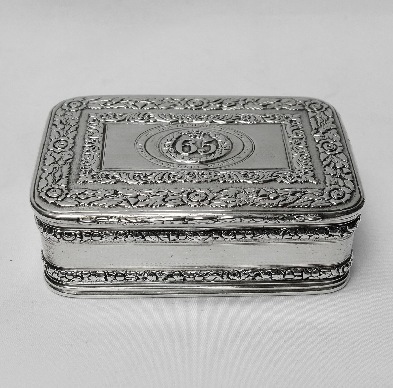 Antique Silver Table Snuff Box | waxantiques