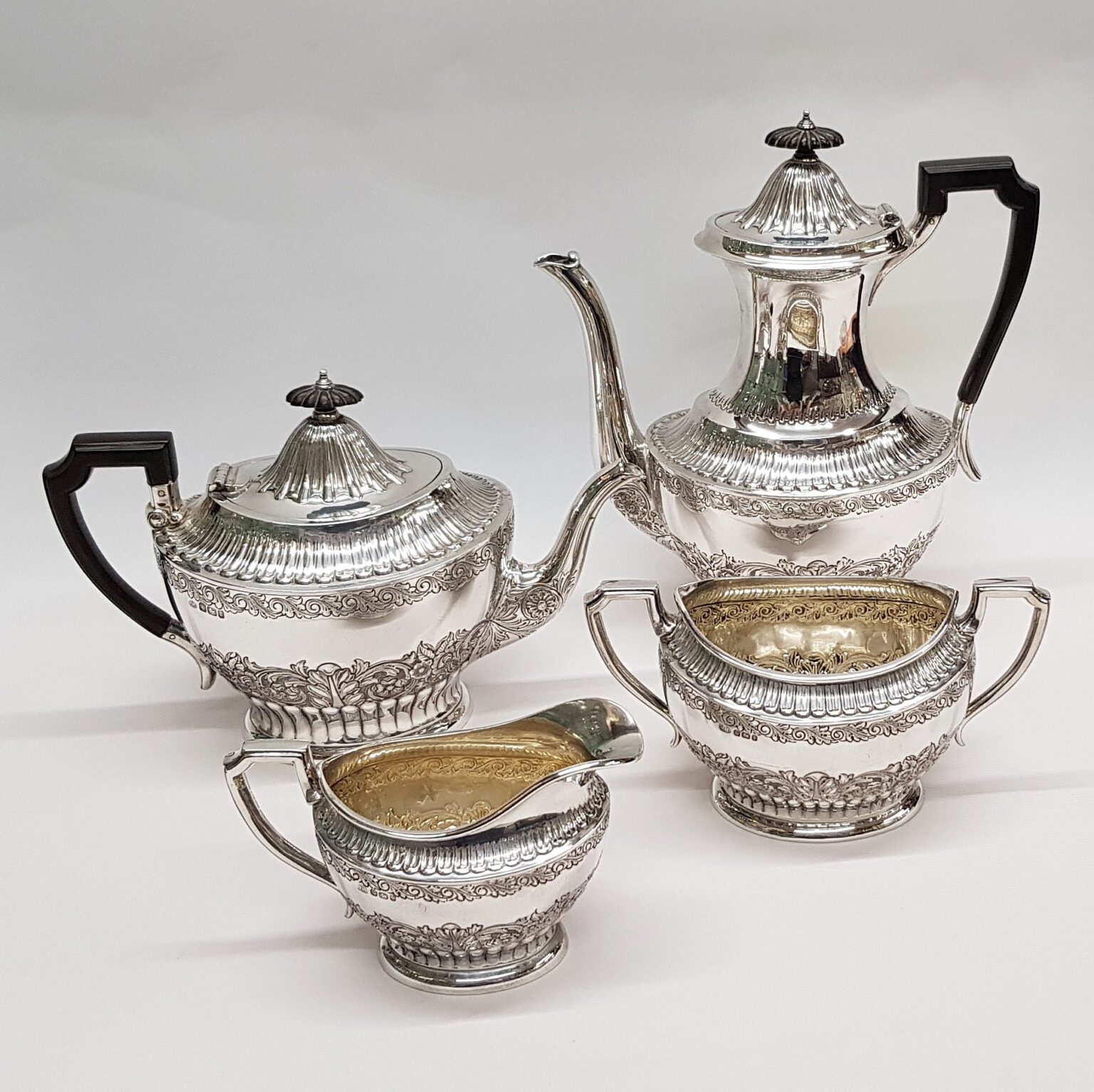 Victorian Silver Tea Set | waxantiques