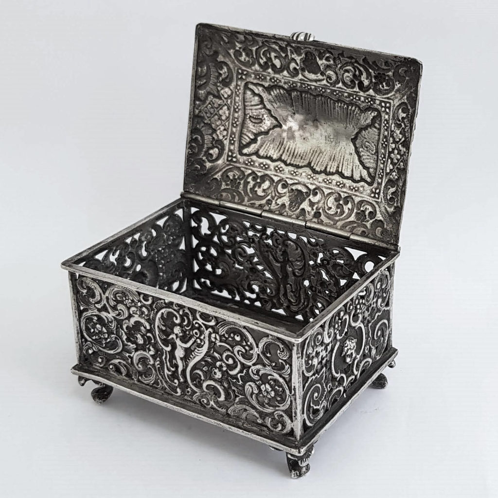 Antique Dutch Silver Box | waxantiques